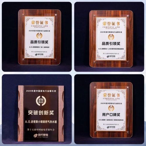 水效」恒净反渗透净水机以硬核科技重构家庭饮水新体验开元棋牌斩获磐石奖用户口碑奖！AO史密斯「全时高(图2)